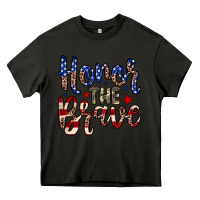 Asphalt Honor the brave Heavy Core Tee - Neo Western