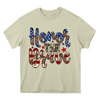 Mossy Honor the brave Heavy Core Tee - Neo Western