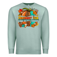 Seafoam pharmacy tech pumpkin Premium Sweatshirt - NancyCooperArtShop