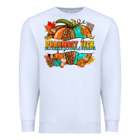 White pharmacy tech pumpkin Premium Sweatshirt - NancyCooperArtShop