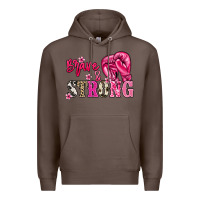 Coffee brave and strong Premium Hoodie - NancyCooperArtShop