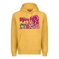Mustard brave and strong Premium Hoodie - NancyCooperArtShop