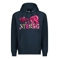Navy brave and strong Premium Hoodie - NancyCooperArtShop