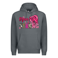Rock brave and strong Premium Hoodie - NancyCooperArtShop