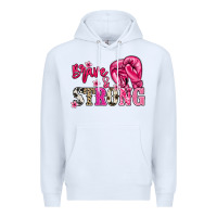 White brave and strong Premium Hoodie - NancyCooperArtShop