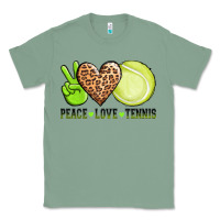 Sage peace love tennis Classic Tee - AdoDesignShop