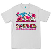 Dove Grey valentines day cna certified nursing assistant Premium Tee - AdoDesignShop