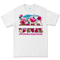 White valentines day cna certified nursing assistant Premium Tee - AdoDesignShop