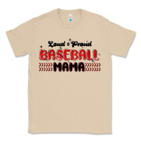 Mushroom loud and proud baseball mama Classic Tee - MaliasSmallBusiness