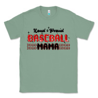 Sage loud and proud baseball mama Classic Tee - MaliasSmallBusiness