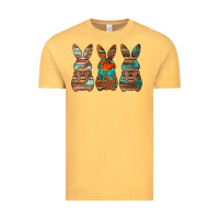 Vintage Mustard western easter bunnies Vintage Tee - Jasminsmagicworld