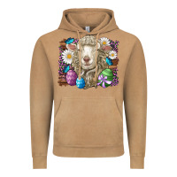Vintage Camel easter sheep eggs butterfly daisys leopard glitter wooden Vintage Hoodie - Artiststas