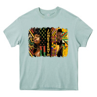 Arona juneteenth brush stroke Heavy Core Tee - HRA Design Shop