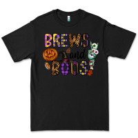 Black Brews And Boos Premium Tee - CowhideDigitalArt