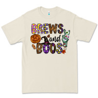 Bone Brews And Boos Premium Tee - CowhideDigitalArt