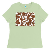 Matcha distressed chocolate milkshake cowhide Ladies Tee - RanaPortraitStore