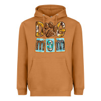 Meerkat Dog Mom with Paw Heavyweight Hoodie - texasbilliewilder