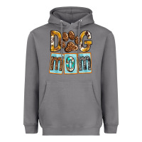 Storm Dog Mom with Paw Heavyweight Hoodie - texasbilliewilder