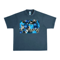 Midnight Navy westerb cowhide winter background Urban Heavy Tee - AdoDesignShop