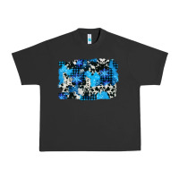 Pigment Black westerb cowhide winter background Urban Heavy Tee - AdoDesignShop
