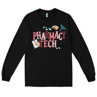 Black in my pharmacy tech era Long Sleeve Tee - MaliasSmallBusiness