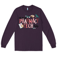 Plum in my pharmacy tech era Long Sleeve Tee - MaliasSmallBusiness