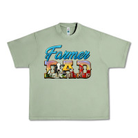Oil Green Western Farmer Dad Urban Heavy Tee - LillyAllenDesigns