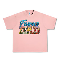 Salmon Western Farmer Dad Urban Heavy Tee - LillyAllenDesigns