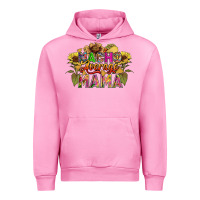Fuchsia Pink Nacho average mama Urban Hoodie - FaDigitalArtStudio