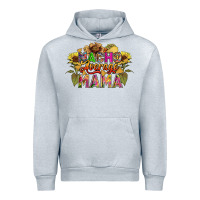 Heather Grey Nacho average mama Urban Hoodie - FaDigitalArtStudio