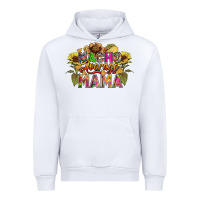 White Nacho average mama Urban Hoodie - FaDigitalArtStudio