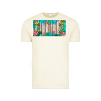 Vintage Arctic western floral  license plate template Vintage Tee - BarkalooDesign