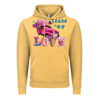 Vintage Mustard loads of love wıth truck Vintage Hoodie - AdoDesignShop