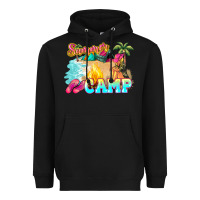 Black summer camp Heavyweight Hoodie - NancyCooperArtShop