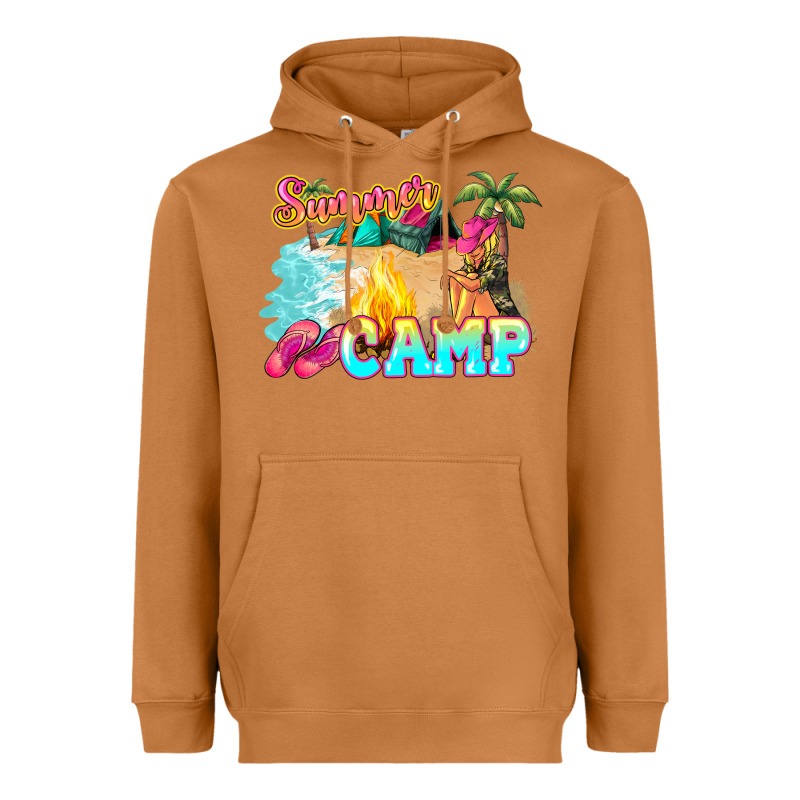 Summer Camp Heavyweight Hoodie by NancyCooperArtShop | Teevron