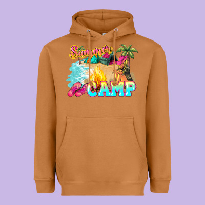 Summer Camp Heavyweight Hoodie Designed By Nancycooperartshop
