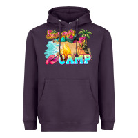 Plum summer camp Heavyweight Hoodie - NancyCooperArtShop