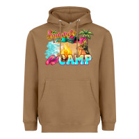 Toasted Coconut summer camp Heavyweight Hoodie - NancyCooperArtShop