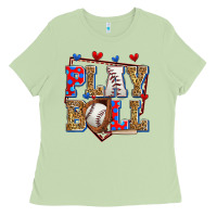 Matcha play ball baseball Ladies Tee - Zillion Design Studio