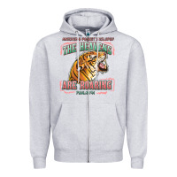 Heather Grey the heavens are roaring Zipper Hoodie - LillyAllenDesigns