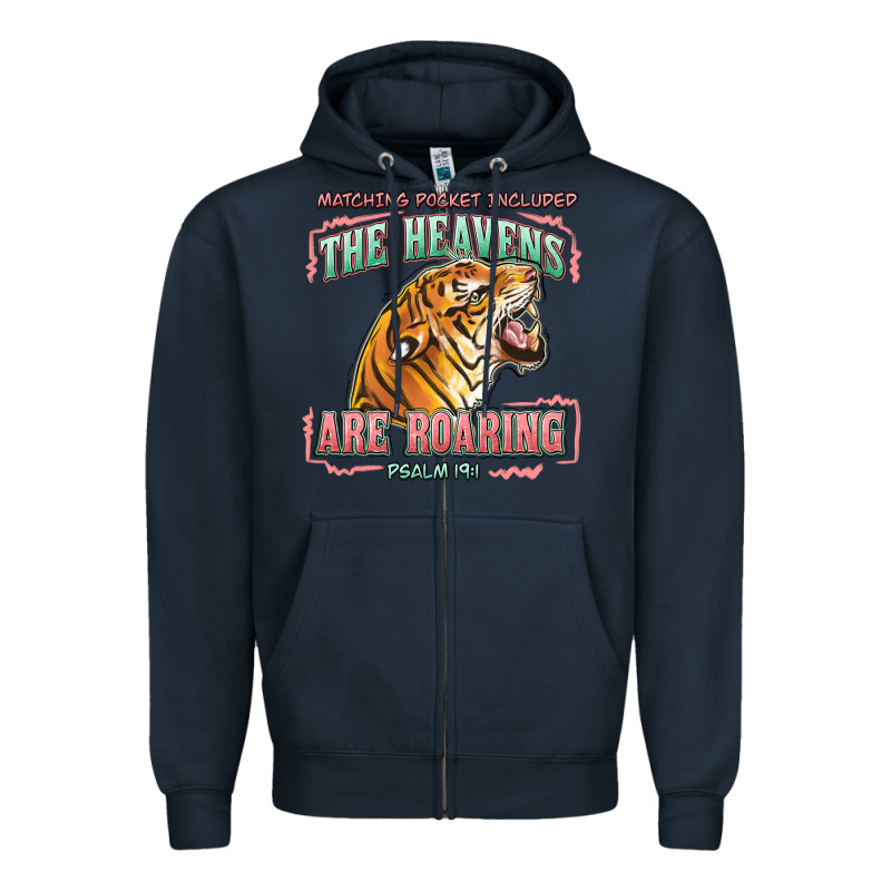 The Heavens Are Roaring Zipper Hoodie by LillyAllenDesigns | Teevron
