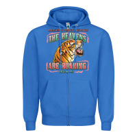 True Royal the heavens are roaring Zipper Hoodie - LillyAllenDesigns
