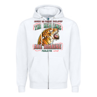 White the heavens are roaring Zipper Hoodie - LillyAllenDesigns