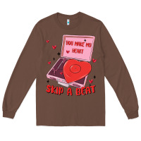 Chestnut heart record player Long Sleeve Tee - MaliasSmallBusiness