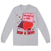Moon Dust heart record player Long Sleeve Tee - MaliasSmallBusiness