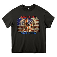 Asphalt Made in America 4th of july Heavy Core Tee - CowGirlArtShop