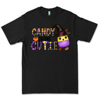 Black Candy Corn Cutie Premium Tee - CowhideDigitalArt