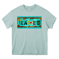 Arona teacher license plate Heavy Core Tee - BarkalooDesign