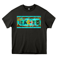 Asphalt teacher license plate Heavy Core Tee - BarkalooDesign