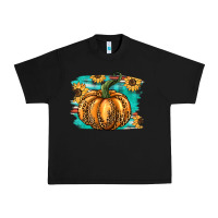 Black pumpkin western Urban Heavy Tee - BarkalooDesign